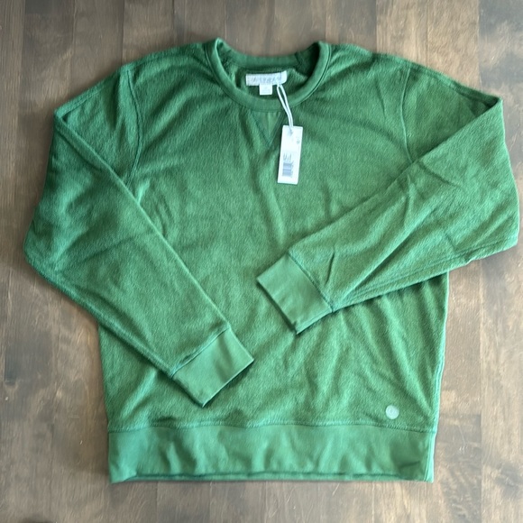 Outerknown Shirts Outerknown Hightide Crew Lawn Party Green Poshmark